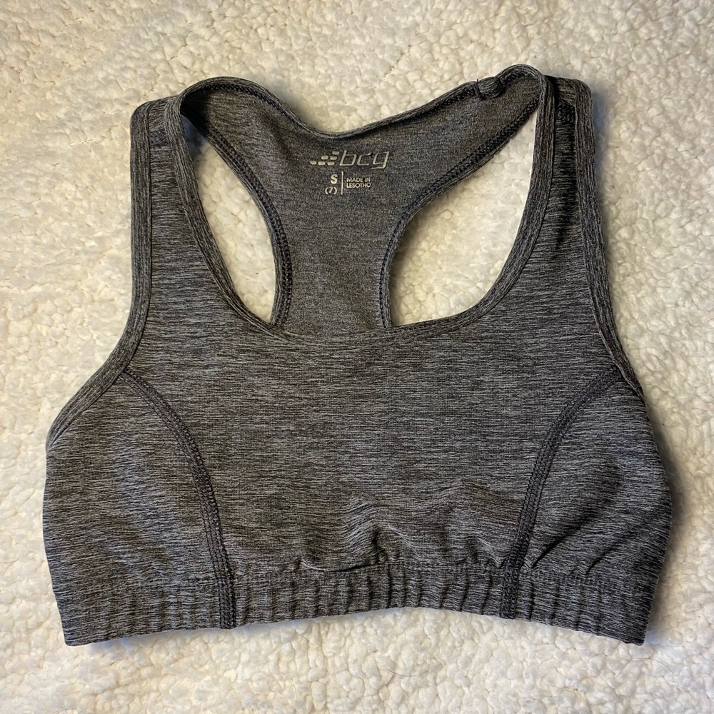 Grey BCG sports bra!